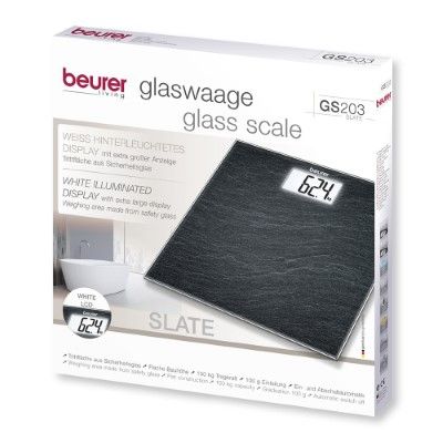 Beurer GS203 Glass Weighing Scale