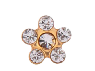 Studex Pr-6004-S Crystal Earring Studs