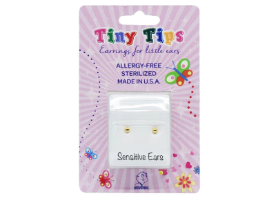 Studex Tt621 Kids Ball Earring Studs, 3mm