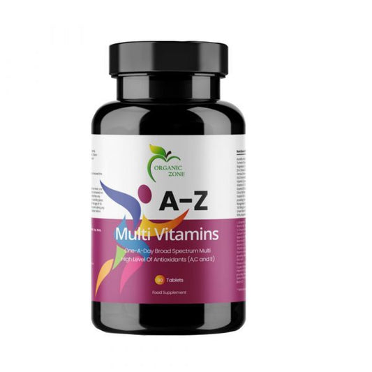 Organic A-Z Multi Vitamins One A Day Broad Spectrum Multi High Level Of Antioxidants Tablets, 60 Pieces