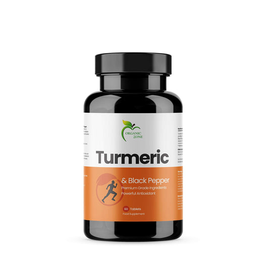 Organic Zone Turmeric Tablets, 60 Tablets