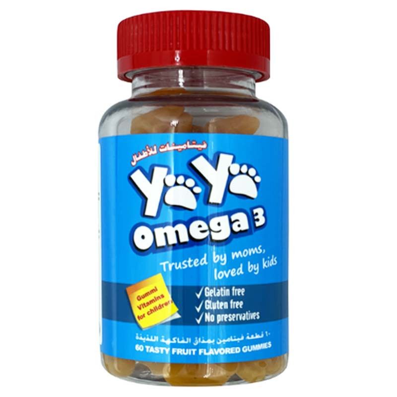 Yaya Omega 3 With Fish Oil Gummies 60 Pieces