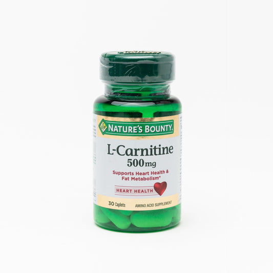 Nature's Bounty L-Carnitine 500mg Tablets 30's