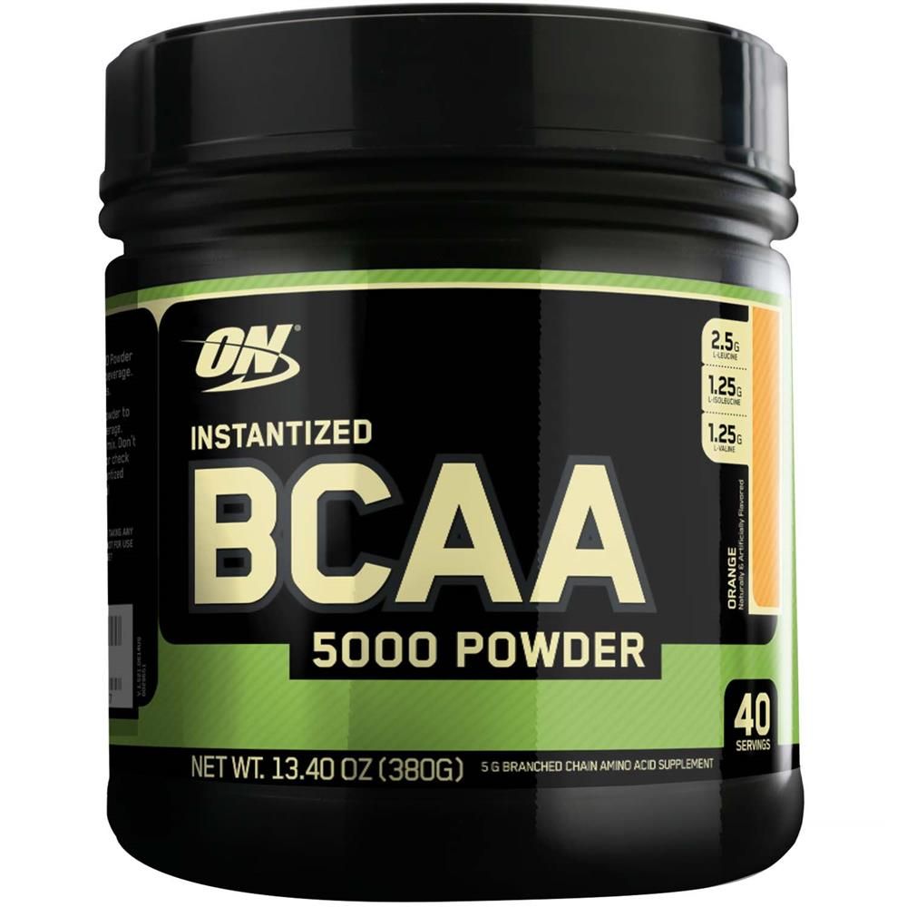 Optimum Nutrition Instantized Bcaa 5000 Powder Orange 380 Gm