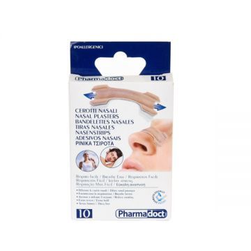 Pharma doct Transp Nasal Strip 10S