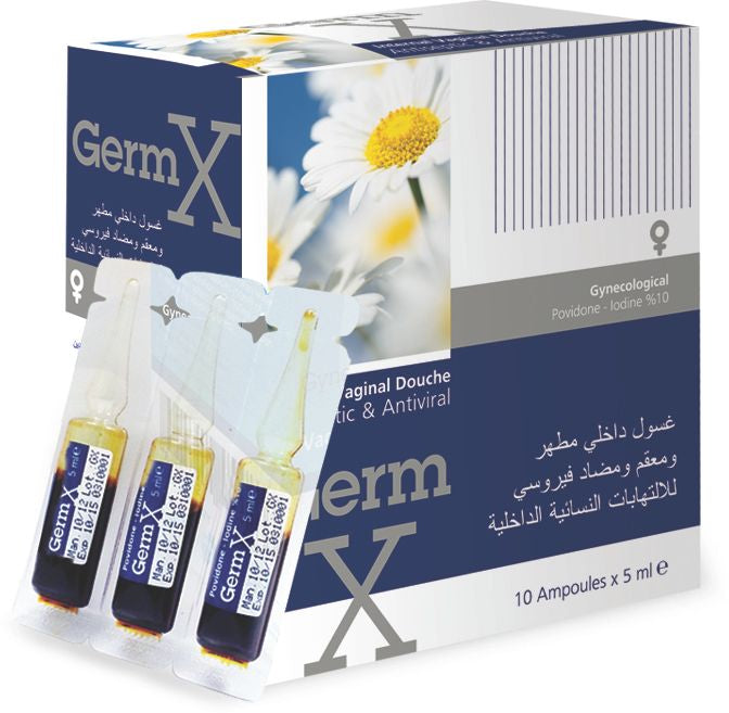 Germ X vaginal douche 5ml