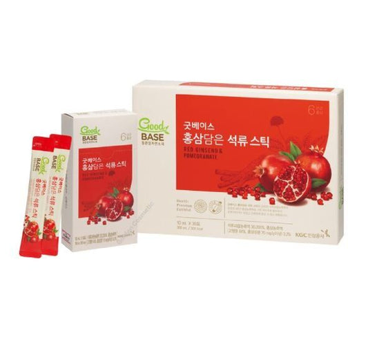 Good Base Pomegranate Drink With Korean Red Ginseng 10Mlx30Pouches