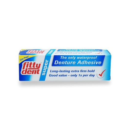 Fitty Dent Super Denture Adhesive Cream, 20g