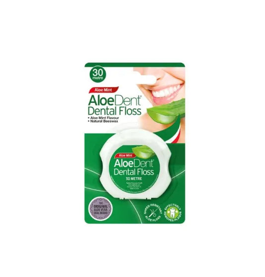 AloeDent Aloe Mint Dental Floss 30m 1s