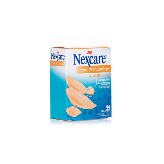 3M Nexcare Active 360° Bandages 44 pcs