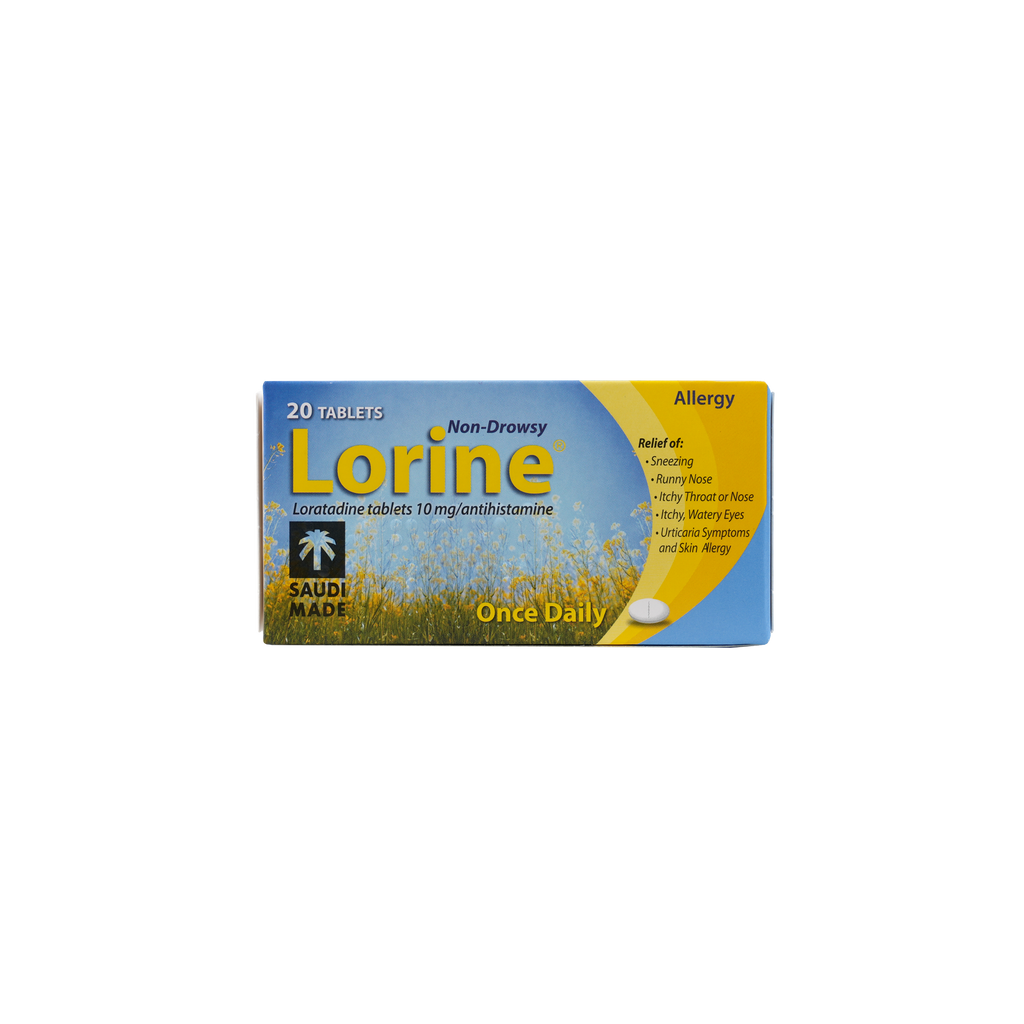 Lorine 10 Mg Tablets, 20 Tablets