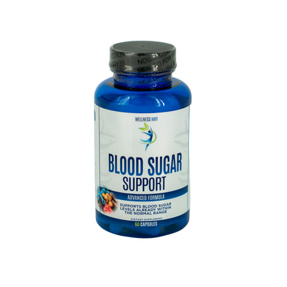 WELLNESS WAY BLOOD SUGAR SUPPORT 60'S