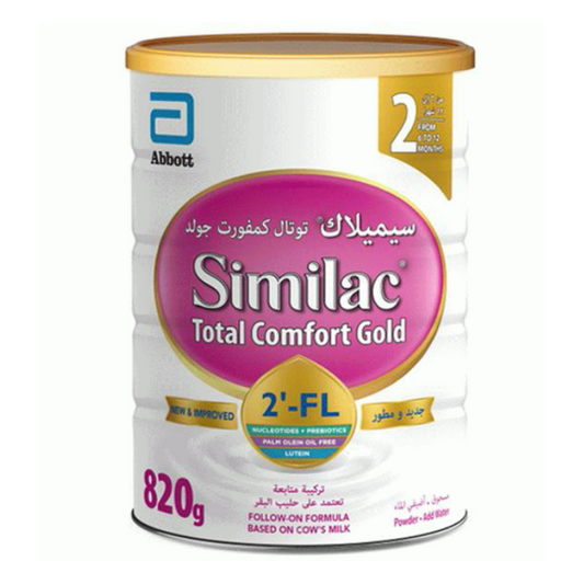 Similac Total Comfort Gold Stage 2, 6 to 12 Months, 820g, Infant Follow On Formula Milk