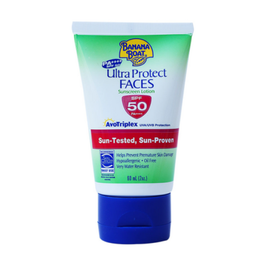 Banana Boat Face SPF 50 Sun Lotion  60 ml