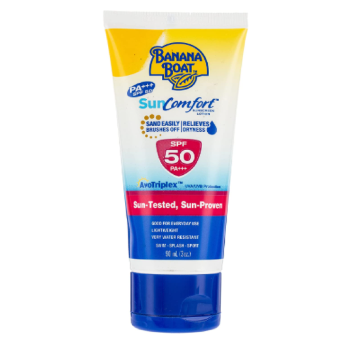 Banana Boat SPF50 Sun Comfort Lotion 90 ml