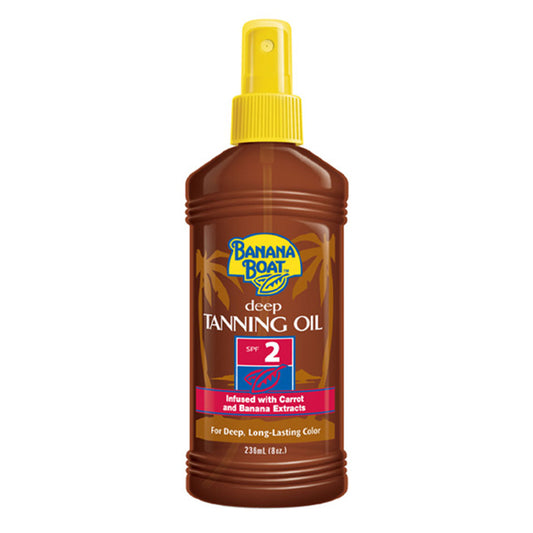 Banana Boat SPF2 Tanning Oil 236 ml