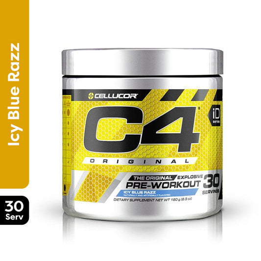 C4 30 Servings 174 g Blue Raspberry