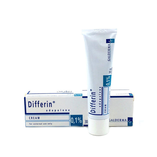 Differin 0.1%  Cream 30g Collapsible Tube