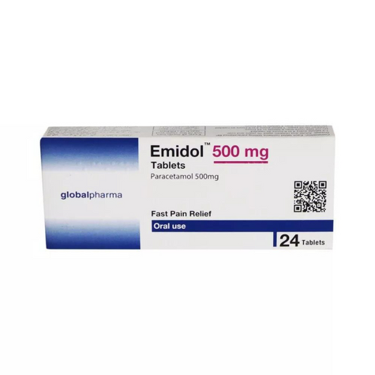 Emidol 500 Tab 24s (12s Blister X 2)