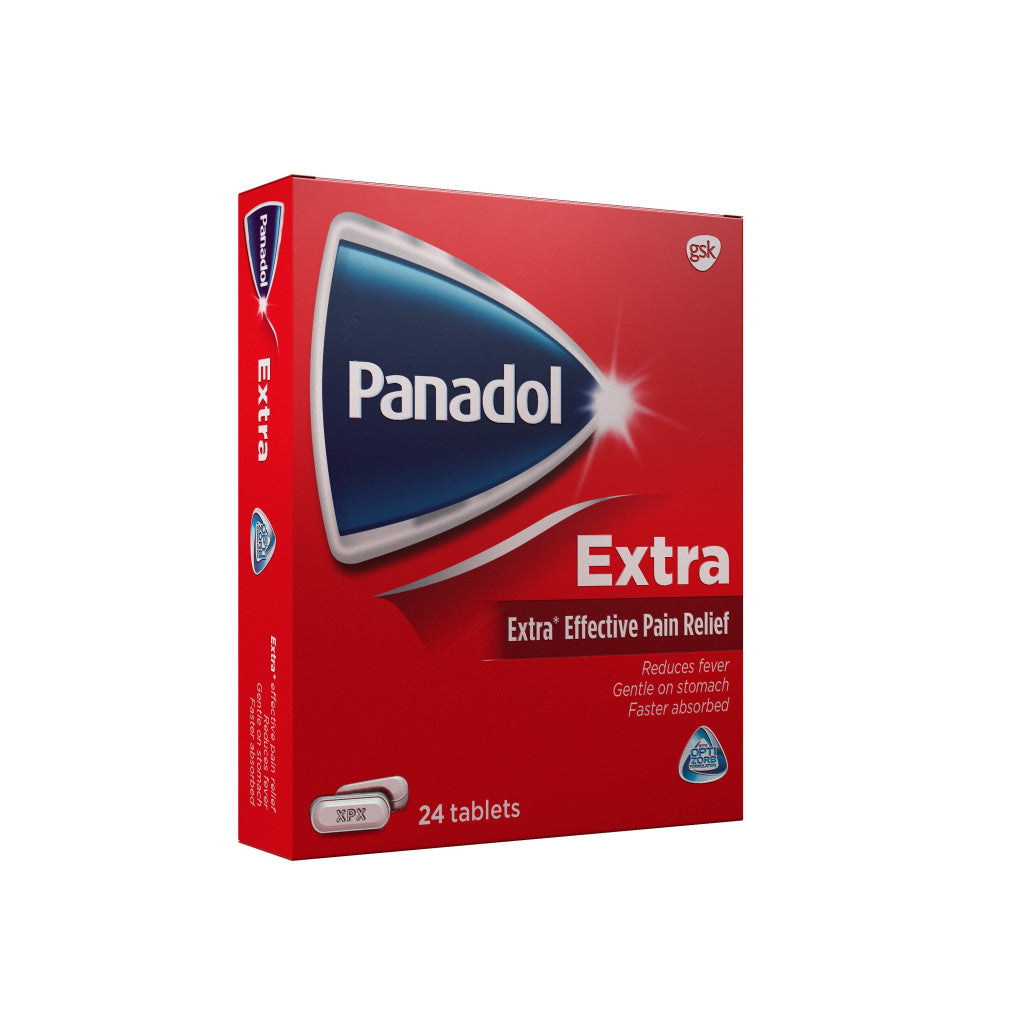 Panadol Extra with Optizorb, 24 Tablets