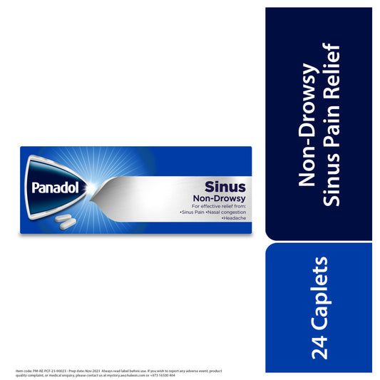 Panadol Sinus, Non Drowsy Sinus Pain  Relief, 24 tablets