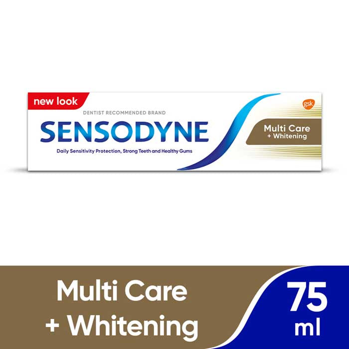 Sensodyne Multicare + Whitening Gel Toothpaste 75 ml