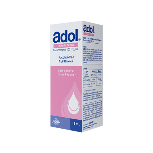 Adol Infants' Drops 100mg/ml Drop (Oral) 15ml Bottle + Dropper