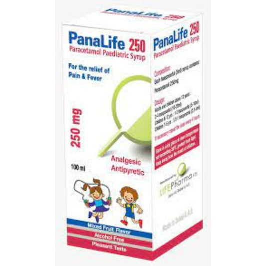 Panalife 250mg/5ml Syrup 100ml