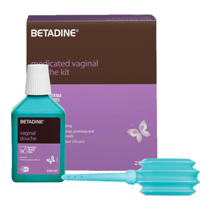 Betadine Medicated Vaginal Douche Kit 250ml