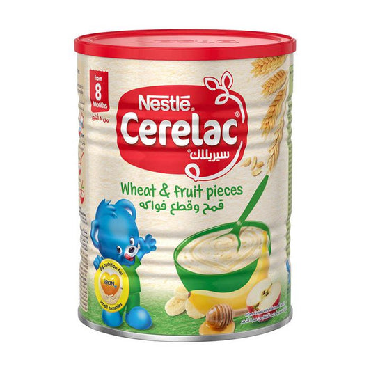 Nestle Cerelac Wheat& Fruit Pieces 400 g