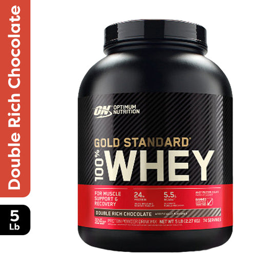 Optimum Nutrition 100% Gold Standard  Whey Double Rich Chocolate 5lb