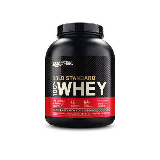 Optimum Nutrition 100% Gold Standard Whey  Extreme Milk Chocolate 5lb