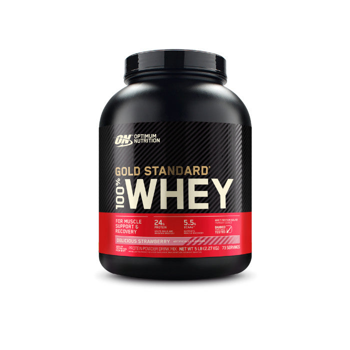 Optimum Nutrition 100% Gold Standard Whey Strawberry 5 lb