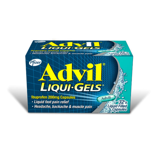 Advil Liqui-Gels 200mg Capsule (Soft Gelatin) 32's Bottle