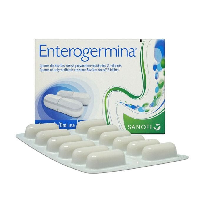 Enterogermina Hard Gelatin Capsules 12's