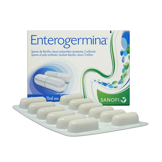 Enterogermina Hard Gelatin Capsules 12's