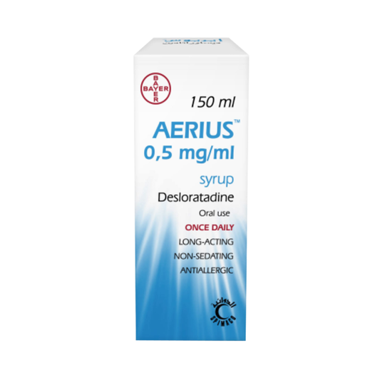 Aerius 0.5mg/Ml Syrup 150ml