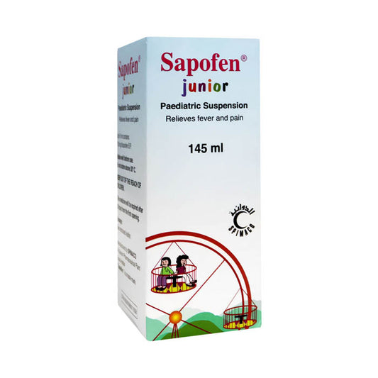 Sapofen Junior 100mg/5ml Suspension 145ml