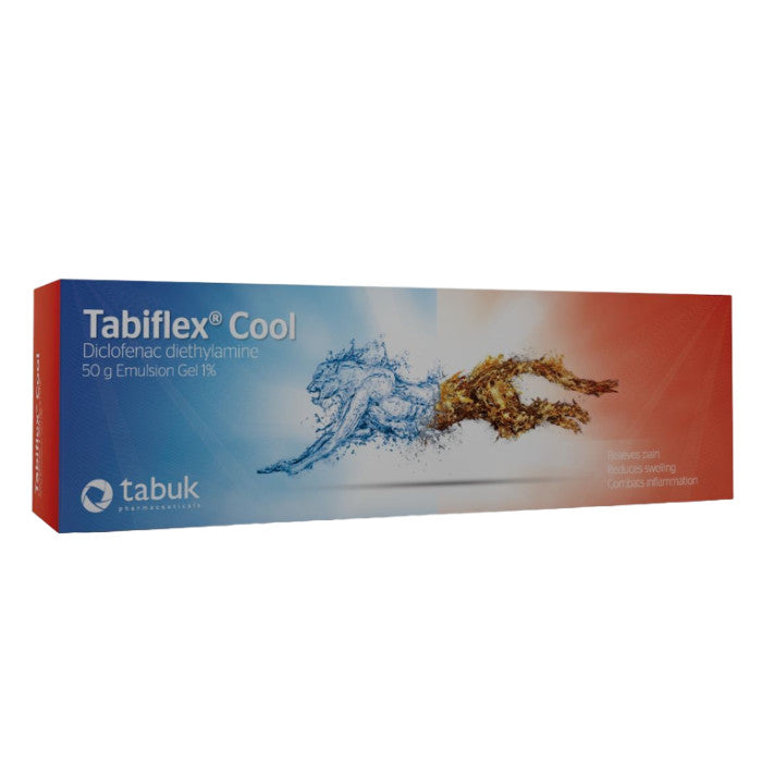 Tabiflex Cool 1% Emulsion Gel 50gm Tube