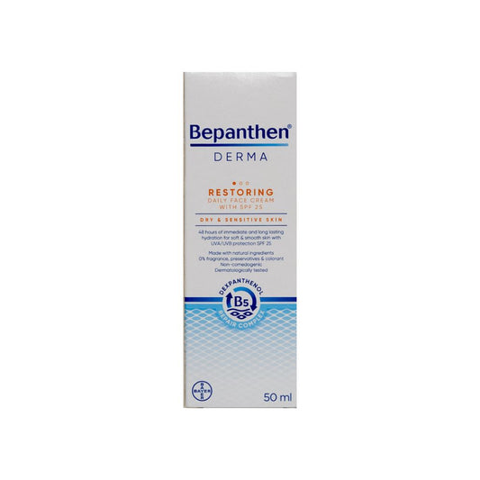 Bepanthen Restore Face Cream SPF25+, 50ml