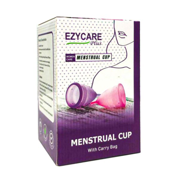 Ezycare Menstrual Cup with Carry Bag, 1 Piece