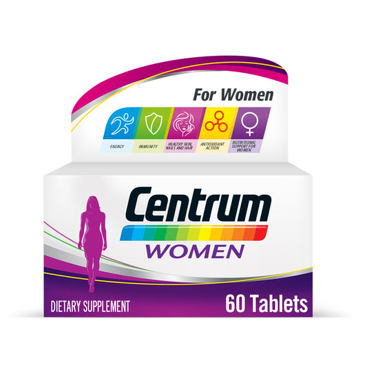 Centrum Women Specially Formulated Multivitamin for Women, 60 Tablets