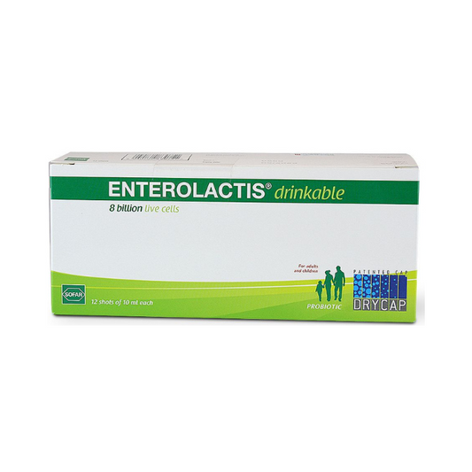 Enterolactis Drinkable Shots 10ml x 12's