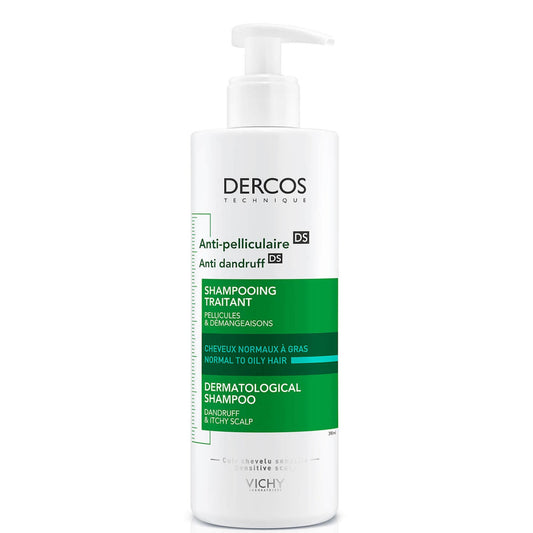 Vichy Dercos Anti Dandruff Shampoo for Normal to Oily hair 390ml