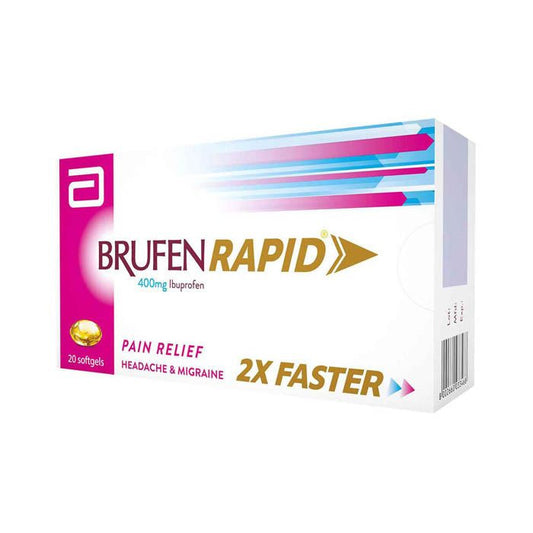 Brufen Rapid 400 mg 20's