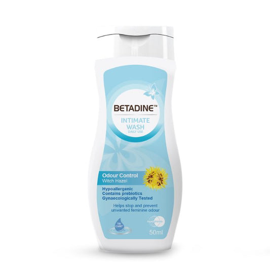 Betadine Intimate Wash Odour Control Witch Hazel 50ml