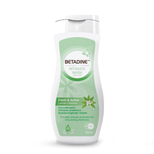 Betadine Intimate Wash Fresh & Active Lemon Verbena 50ml