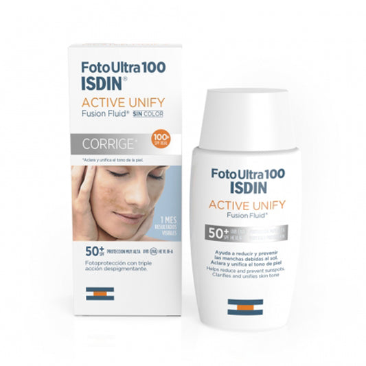 Isdin Foto Ultra 100 (SPF 50+)  Active Unify Fusion Fluid 50 ml