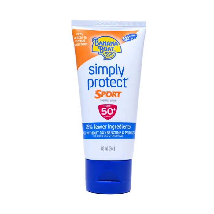 Banana Boat Simply Protect Sport SPF50 Sun Lotion 90 ml