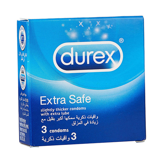 Durex Extra Safe Condom 3's